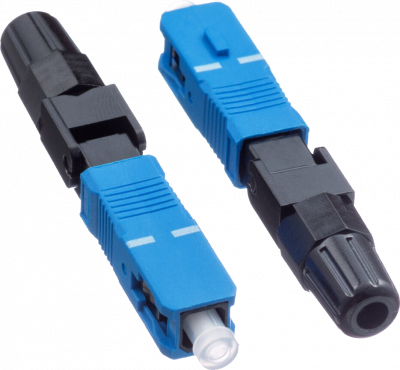 Быстрый коннектор типа SC/UPC для FTTH кабелей